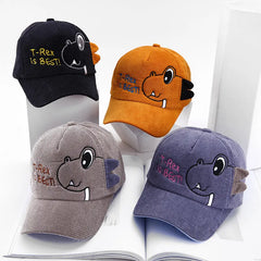 Cartoon Dinosaur Kids Baseball Cap