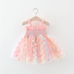Butterfly Mesh Princess Party Dress