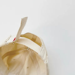 Vintage Letters Embroidered Brimless Baby Hat