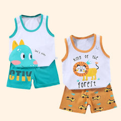2PCS Children's Vest Suit