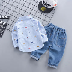 Spring Autumn Baby Boys Clothes Suit
