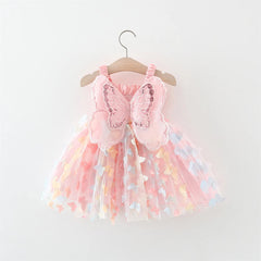 Butterfly Mesh Princess Party Dress