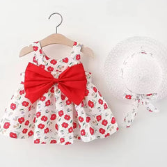 Floral Summer Beach Dress Set