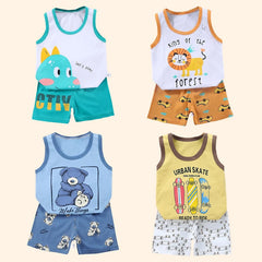 2PCS Children's Vest Suit