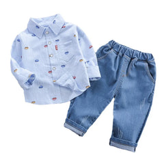 Spring Autumn Baby Boys Clothes Suit