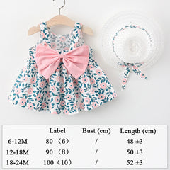 Beach Princess Dress Set for Baby Girls